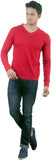 Oviyon Solid Men's V-neck T-Shirt