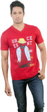 Oviyon Printed Men's V-neck T-Shirt