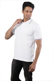 Oviyon Solid Men's Polo Neck T-Shirt