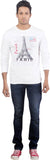 Oviyon Printed Men's V-neck T-Shirt