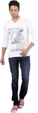Oviyon Printed Men's V-neck T-Shirt