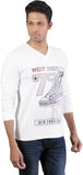 Oviyon Printed Men's V-neck T-Shirt