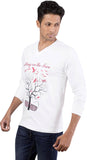 Oviyon Printed Men's V-neck T-Shirt
