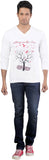 Oviyon Printed Men's V-neck T-Shirt