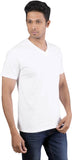 Oviyon Solid Men's V-neck T-Shirt