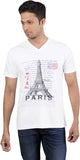 Oviyon Printed Men's V-neck T-Shirt