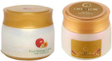 Oxyglow Fruit Massage Cream With Vitamin-E & Gold Face Pack Eco Pack