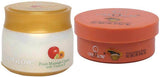 Oxyglow Fruit Massage Cream With Vitamin-E & Honey & Papaya Enzyme Scrub Pack