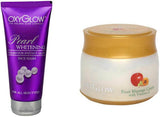 Oxyglow Golden Glow Pearl Whitening Face Wash & Fruit Massage Cream With Vitamin-E 200gm