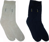 Mode Men's Floral Print Crew Length Socks