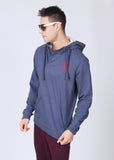 People Full Sleeve Solid Men's Sweatshirt