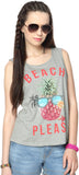 People Graphic Print Women's Round Neck T-Shirt