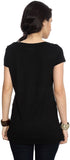People Printed Women's Round Neck T-Shirt