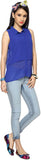 People Women's Solid Casual Shirt