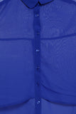 People Women's Solid Casual Shirt