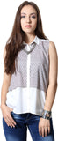 People Women's Geometric Print Casual Shirt