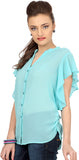 People Women's Printed Casual Shirt