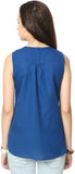 People Women's Solid Casual Shirt