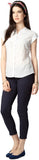 People Women's Solid Casual Shirt