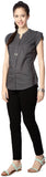 People Women's Solid Casual Shirt