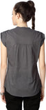 People Women's Solid Casual Shirt