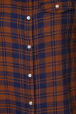 People Women's Checkered Casual Shirt