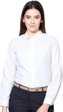 People Women's Solid Formal Shirt