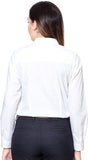 People Women's Solid Formal Shirt