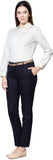 People Women's Striped Formal Shirt