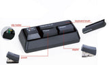 Pack N Buy 4 Compartments Plastic Stationary Holder