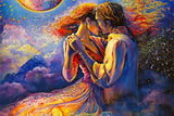 painting_art_couple_love__Dance Paper Print