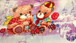 Zesture Cartoon Double Blanket Multicolor