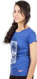 Pulpypapaya Self Design Women's Round Neck T-Shirt