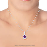 Taraash Sterling Silver Jewel Set