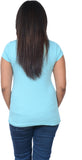 Point Fit Solid Women's V-neck T-Shirt