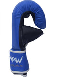 Hitman By Triumph Strike Punching Synthetic PU Leather Boxing Gloves (L, Blue)