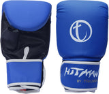 Hitman By Triumph Strike Punching Synthetic PU Leather Boxing Gloves (L, Blue)