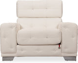 Durian Leather 1 Seater Sofa