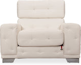 Durian Leather 1 Seater Sofa