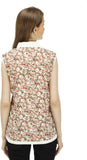 1OAK Women's Floral Print Casual Shirt