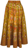 Shopatplaces Printed Women's Broomstick Skirt