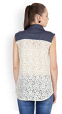 Famous Women's Self Design Casual Shirt