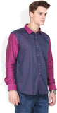 Orange Valley Men's Solid Casual Shirt