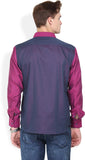 Orange Valley Men's Solid Casual Shirt