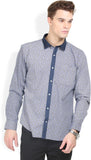Orange Valley Men's Printed Casual Shirt