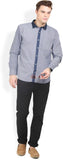 Orange Valley Men's Printed Casual Shirt