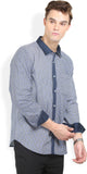 Orange Valley Men's Printed Casual Shirt