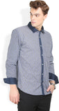 Orange Valley Men's Printed Casual Shirt