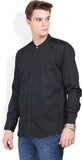 Orange Valley Men's Solid Casual Shirt