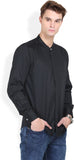 Orange Valley Men's Solid Casual Shirt